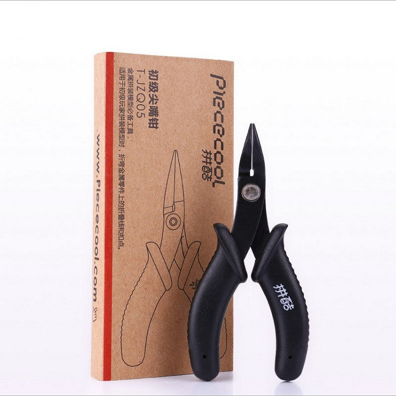 Model Assembling Tool Needle Nose Pliers Nozzle Pliers Cutting Pliers Glue