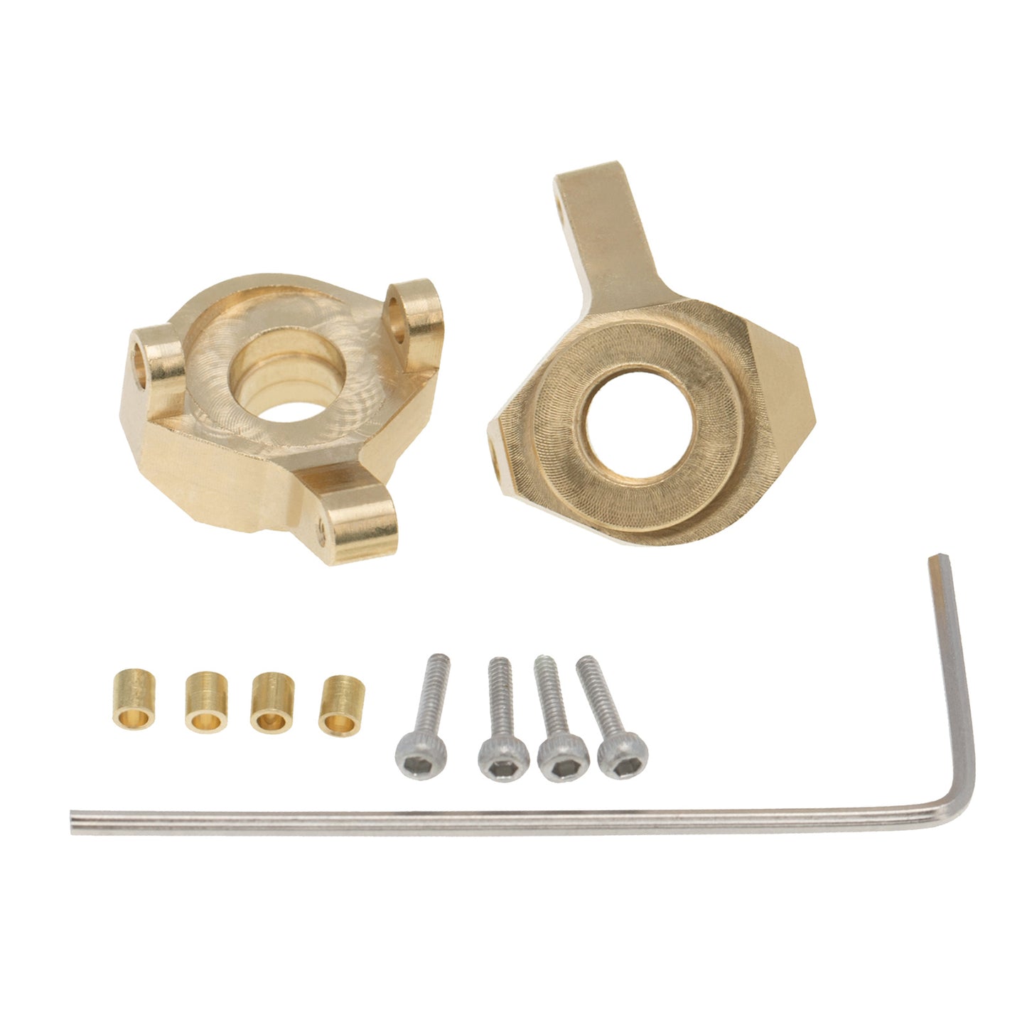 Axial SCX24 90081 Brass Counterweight, A Pair Of Steering Cups