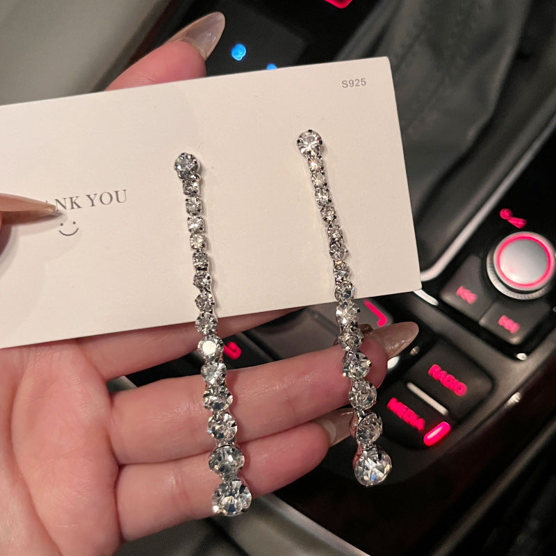 Korean Fashion S925 Silver Needle Earrings