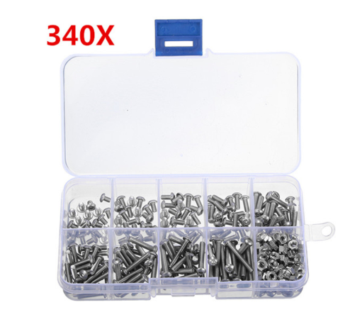 304 Stainless Steel Cap Head Hexagon Screw Hexagon Head Bolt Nut