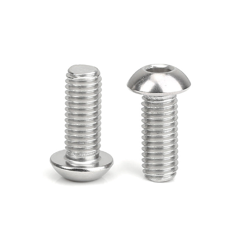 Stainless Steel Half Round Head Pan Head Hexagon Screws