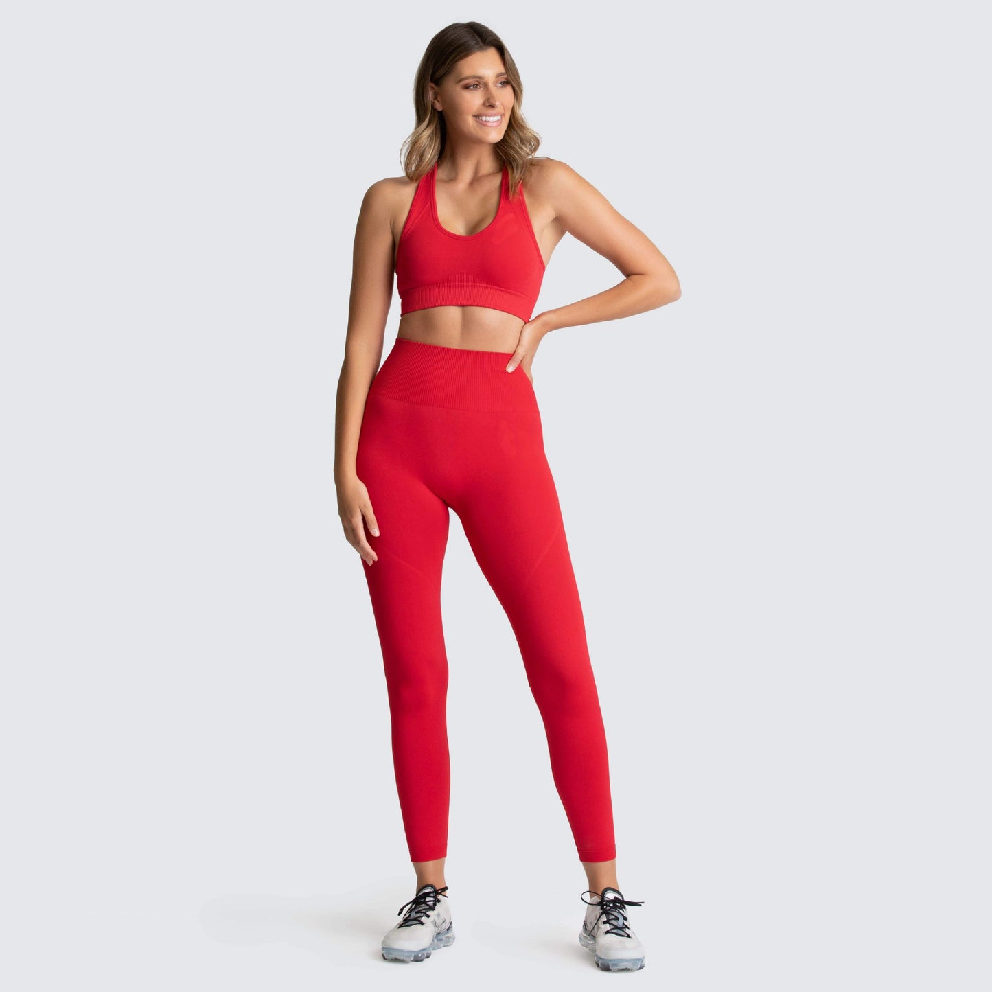 Seamless Gym Set Nylon Woman Sportswear