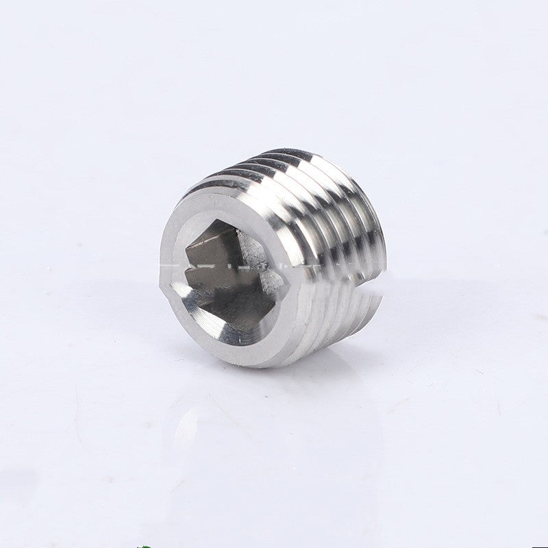 Stainless Steel 304 Hexagon Plug Pipe Bulkhead Multi-specification