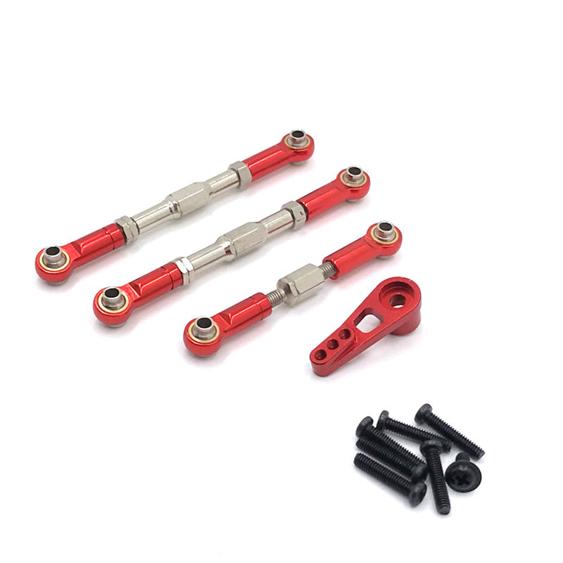 RC Car Metal Upgrade Adjustable Pull Rod Servo Arm