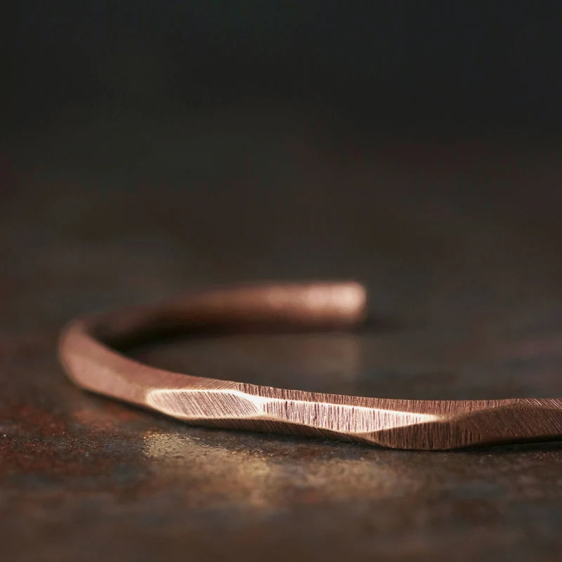 Pure Copper Hand-made Bracelets To Make Old Cuffs