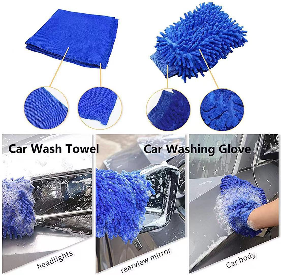 Tire Brush Car Supplies Cleaning Suit