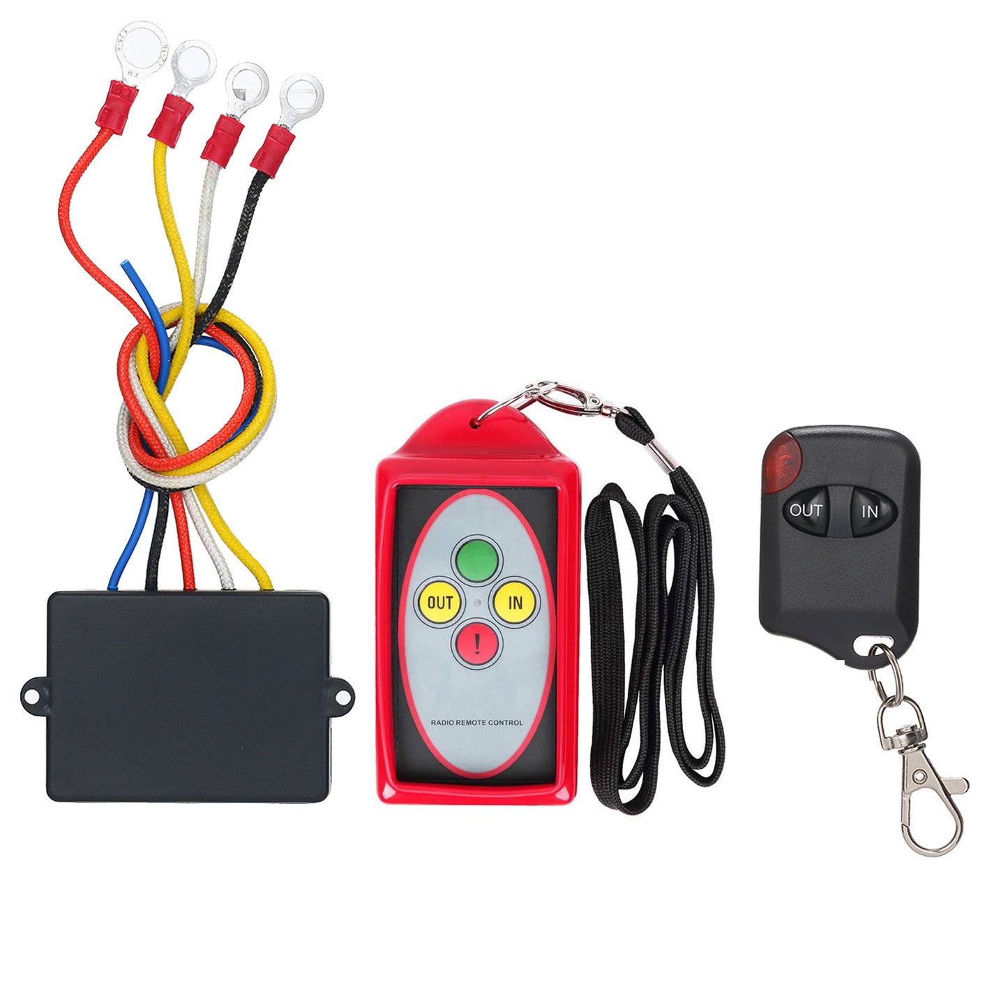 Convenient Car Universal Electric Wireless Remote Control 12V Electric Winch