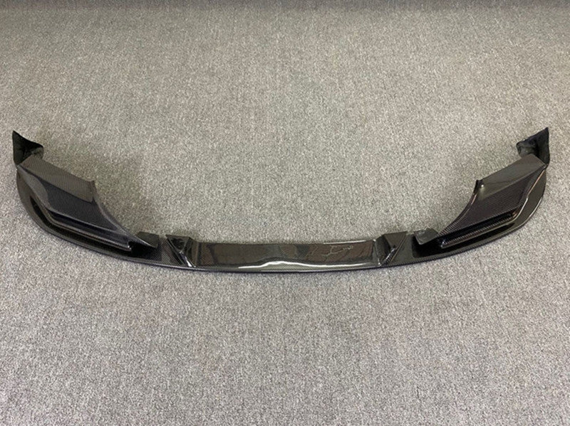 Front Bumper Carbon Fiber 3D Front Lip Side Skirt Rear Spoiler Tail