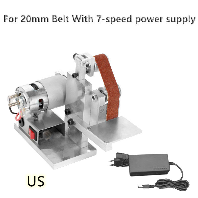 Mini Abrasive Belt Machine DIY Polishing Machine