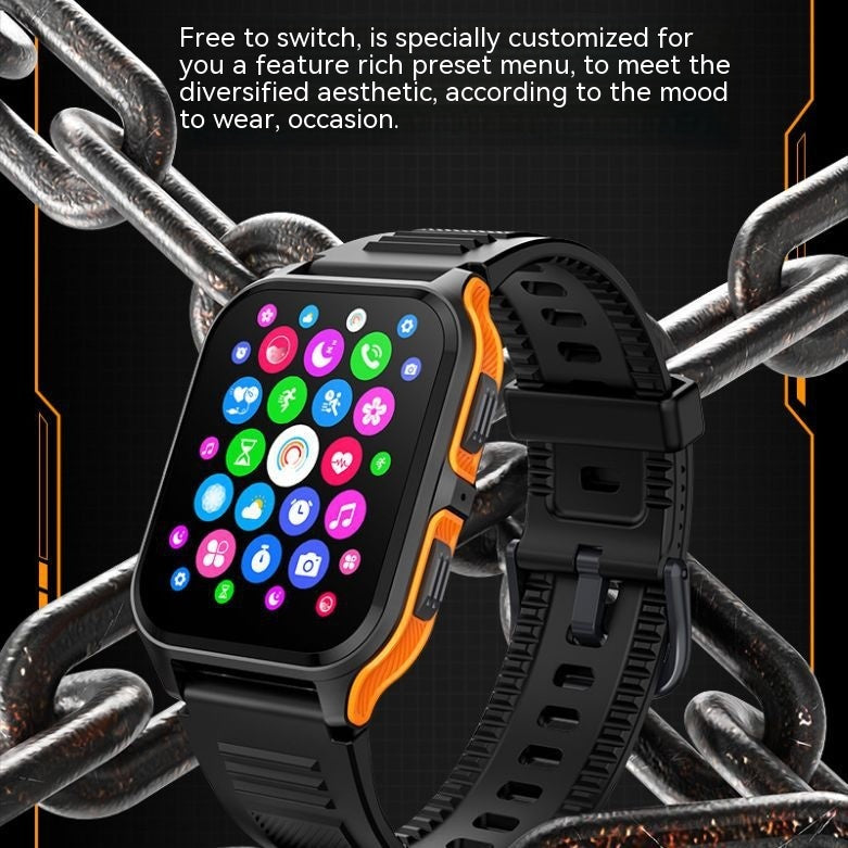 New P73 Smart Watch Heart Rate Bluetooth Calling Outdoor Three-proof Sports Watch