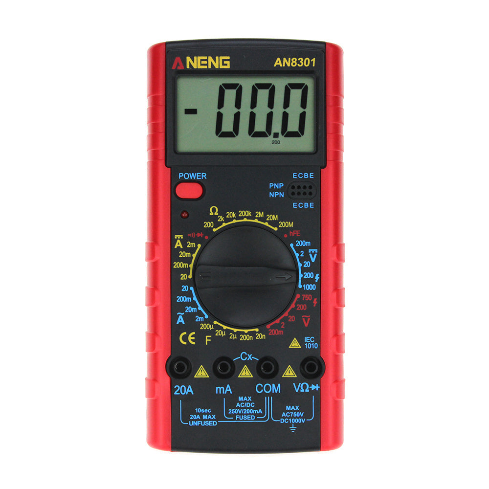 AN8301 Digital Multimeter Capacitor Tester