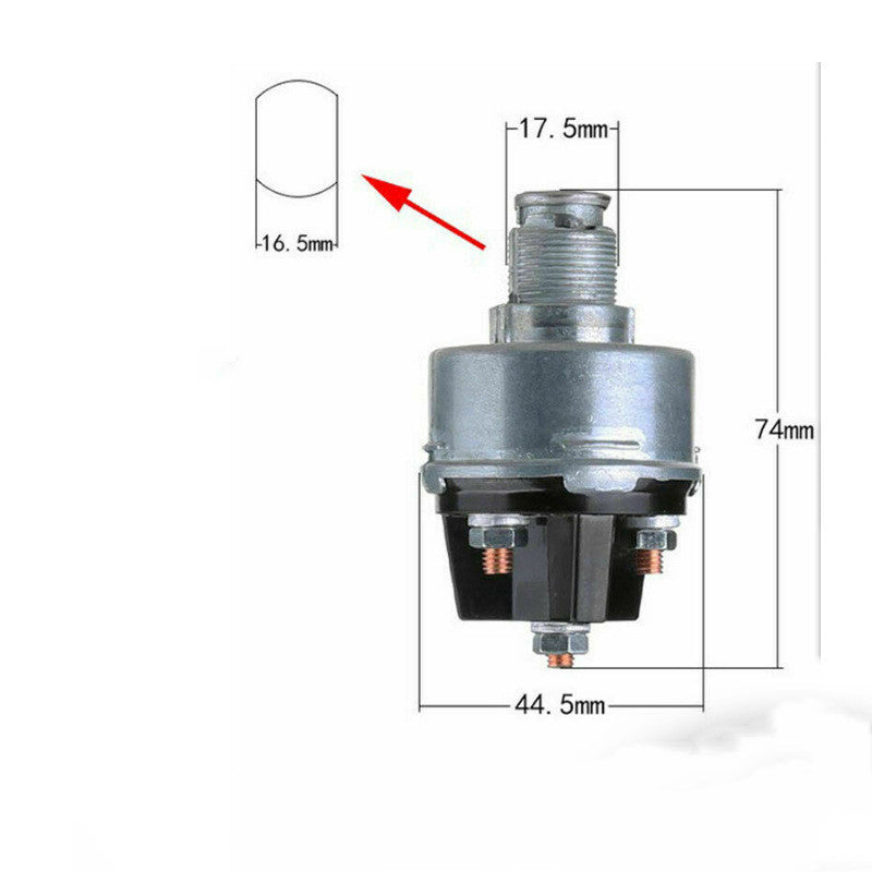 Ignition Switch Tricycle Ignition Lock Ignition Key Modified Car Ignition Start Start Switch