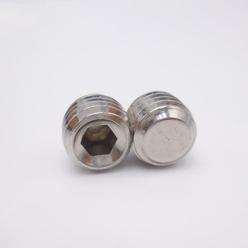 Stainless Steel Flat End Setting Hexagon Socket Headless Screws