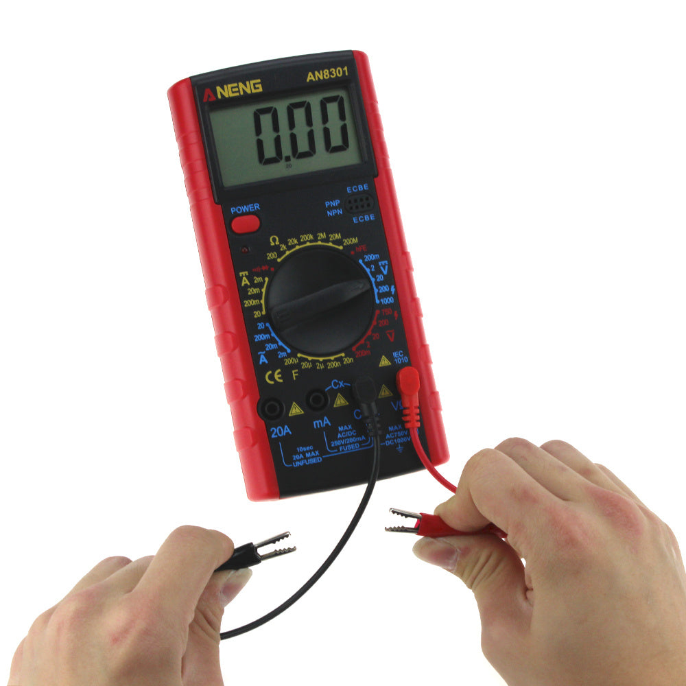 AN8301 Digital Multimeter Capacitor Tester