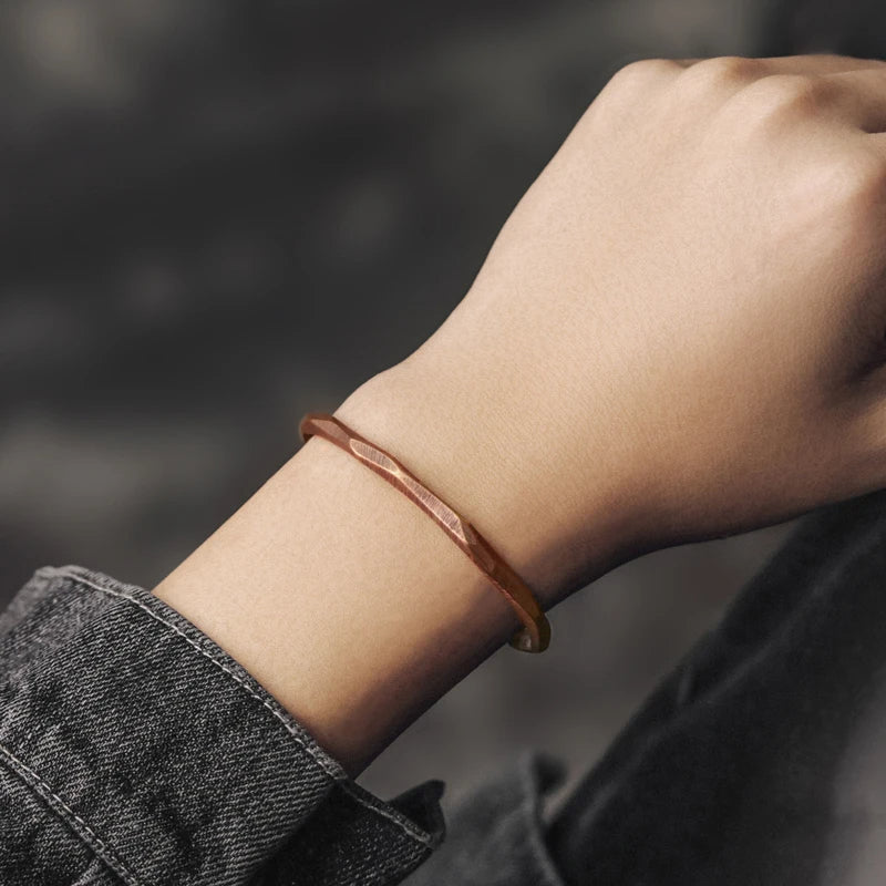 Pure Copper Hand-made Bracelets To Make Old Cuffs