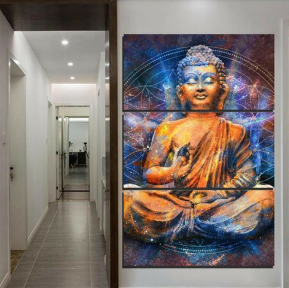 The Colorful God - Canvas Paintings