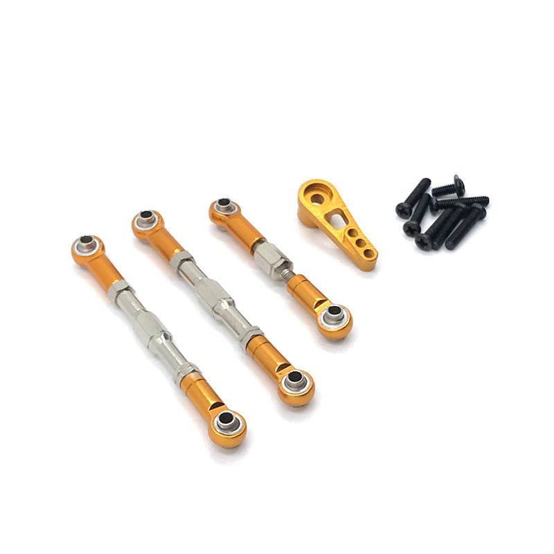 RC Car Metal Upgrade Adjustable Pull Rod Servo Arm