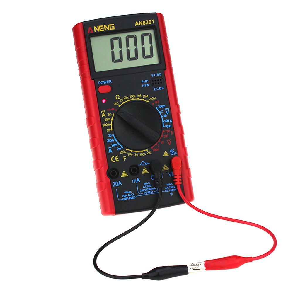 AN8301 Digital Multimeter Capacitor Tester