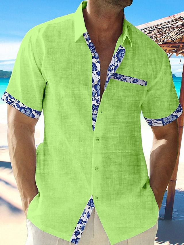 Men's Summer Vacation Seaside Casual Shirts