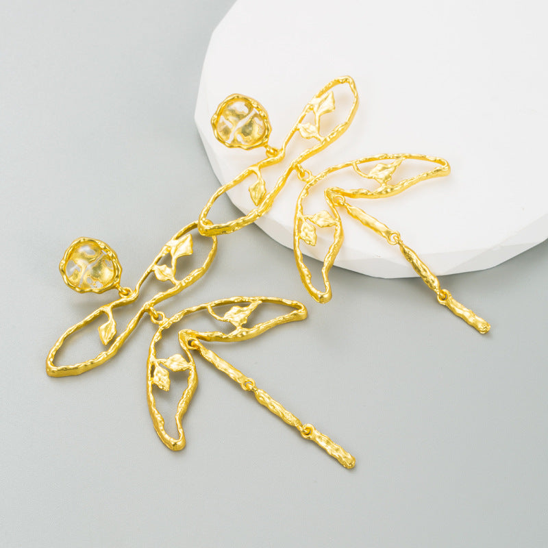 Dragonfly Tassel Affordable Luxury Fashion Niche Premium Earrings