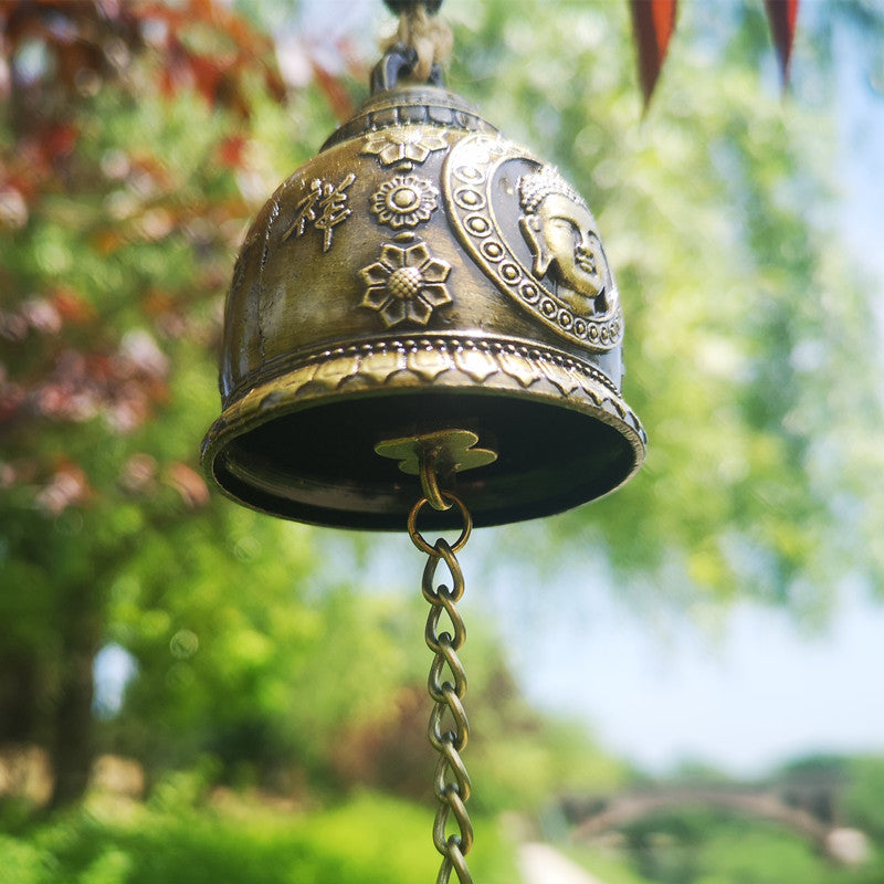 Buddha Statue Wind Chime Ornament Pendant Japanese Style