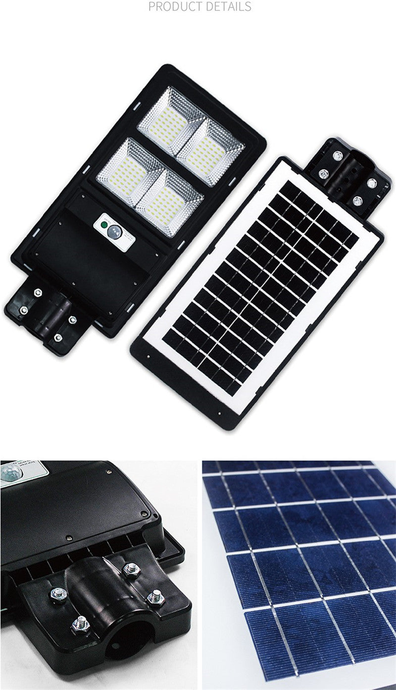 Waterproof solar integrated LED light