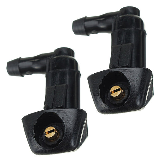 General purpose car modified fan-shaped wiper nozzle