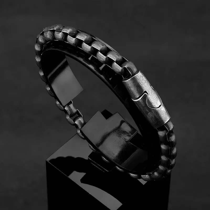 Titanium Steel Men's Vintage Bracelet Creative Personality