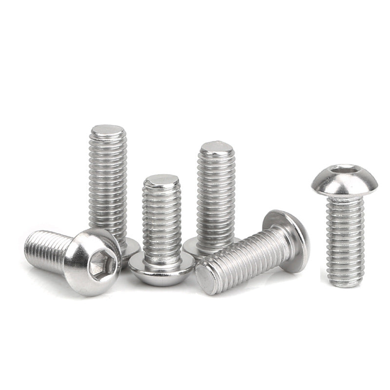 Stainless Steel Half Round Head Pan Head Hexagon Screws