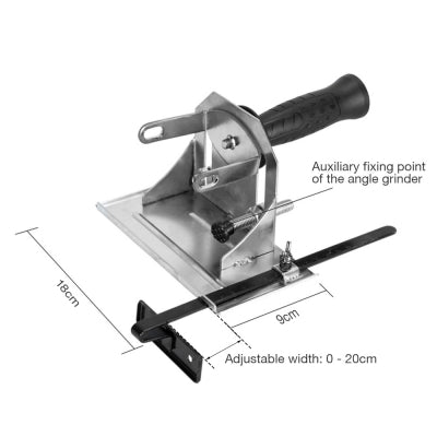 Angle grinder special cutting bracket