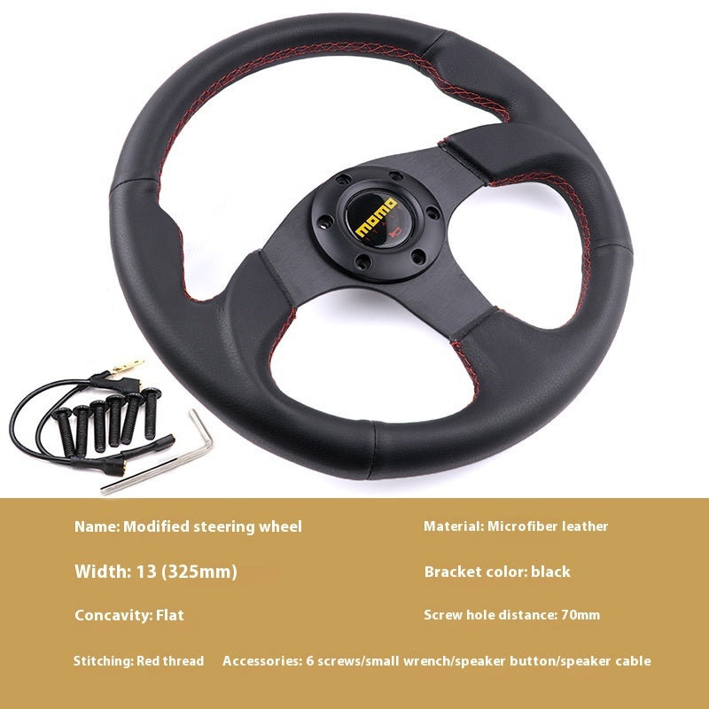 13 Inch BRIDE Microfiber Leather Car Modified Steering Wheel