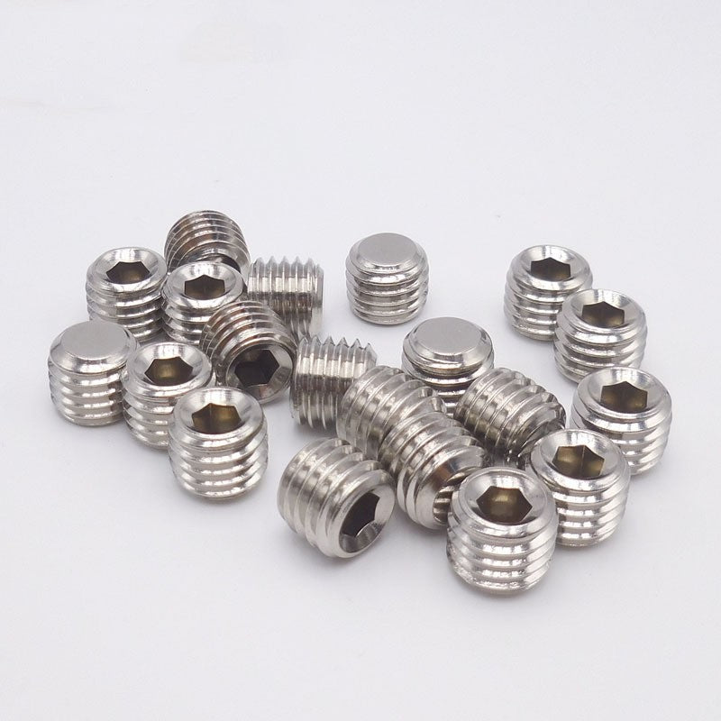 Stainless Steel Flat End Setting Hexagon Socket Headless Screws