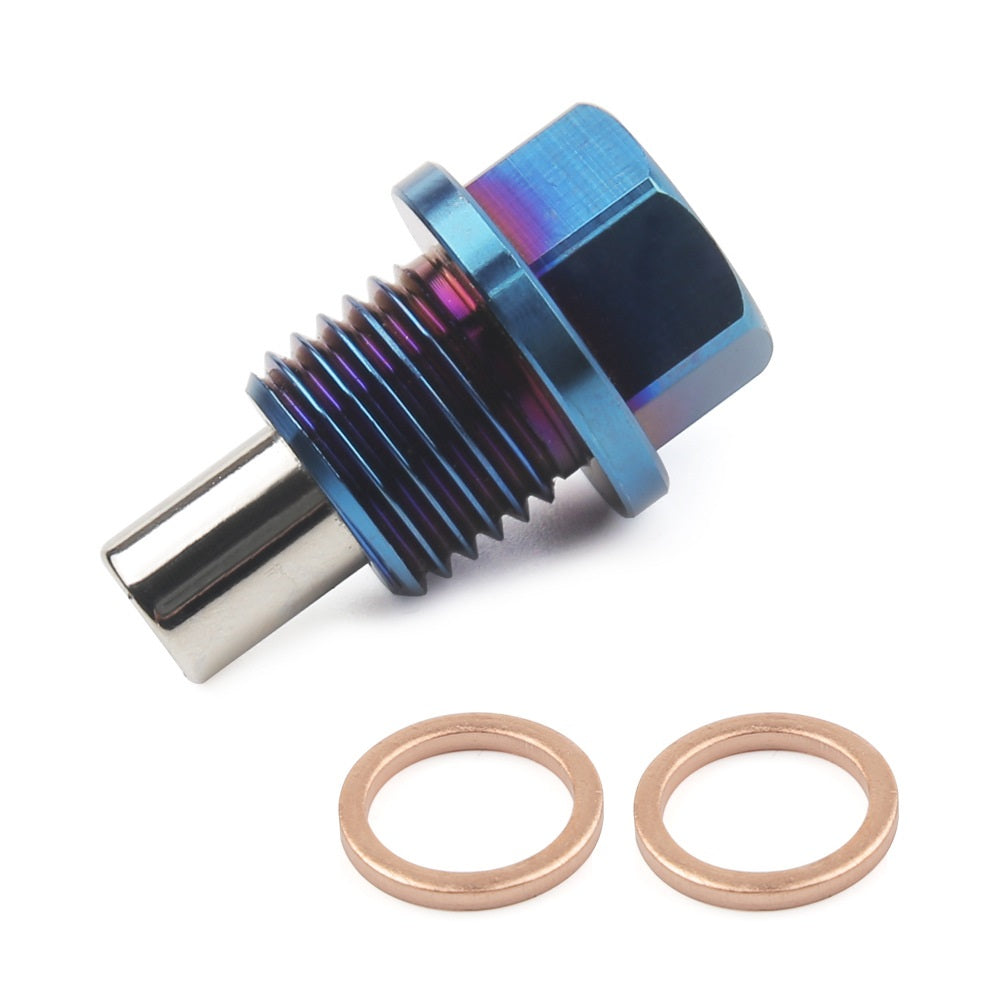 Titanium Alloy Magnetic Oil Pan Screw Magnetic Drain Plug Suction Iron Screw