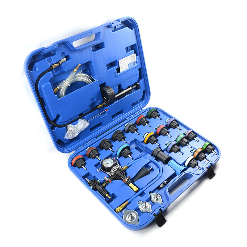 28pc Master Cooling Radiator Pressure Tester With Vacuum Purge And Refill Kit