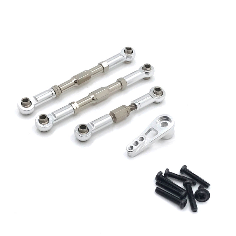 RC Car Metal Upgrade Adjustable Pull Rod Servo Arm