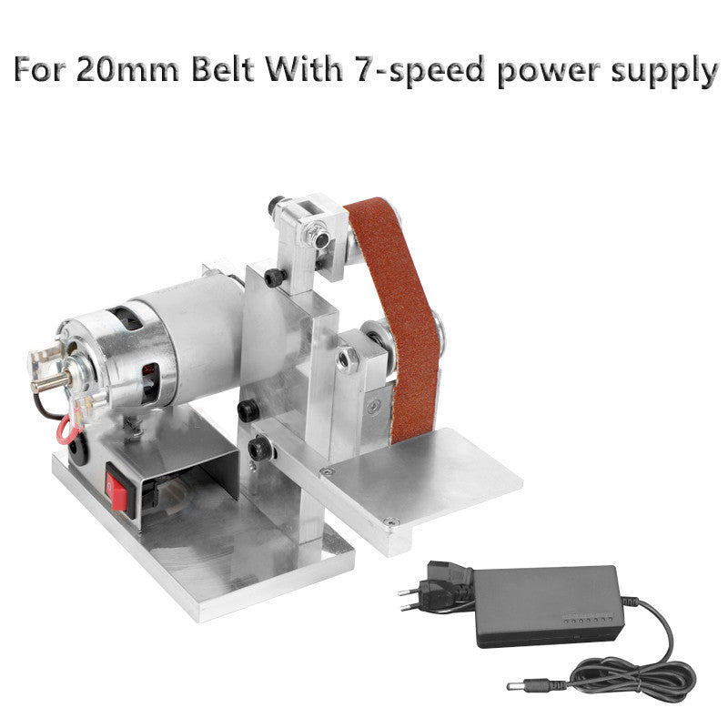 Mini Abrasive Belt Machine DIY Polishing Machine