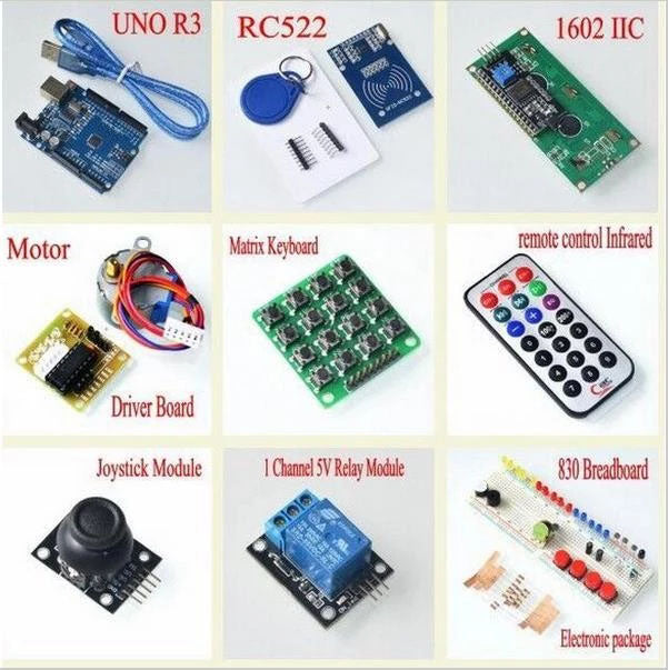 Starter kit Stepper motor learning kit with box