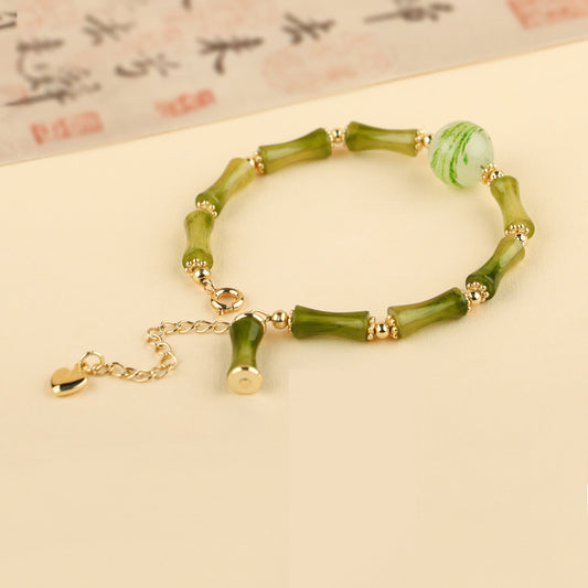 Men's And Women's Fashionable Elegant Bamboo Bracelet