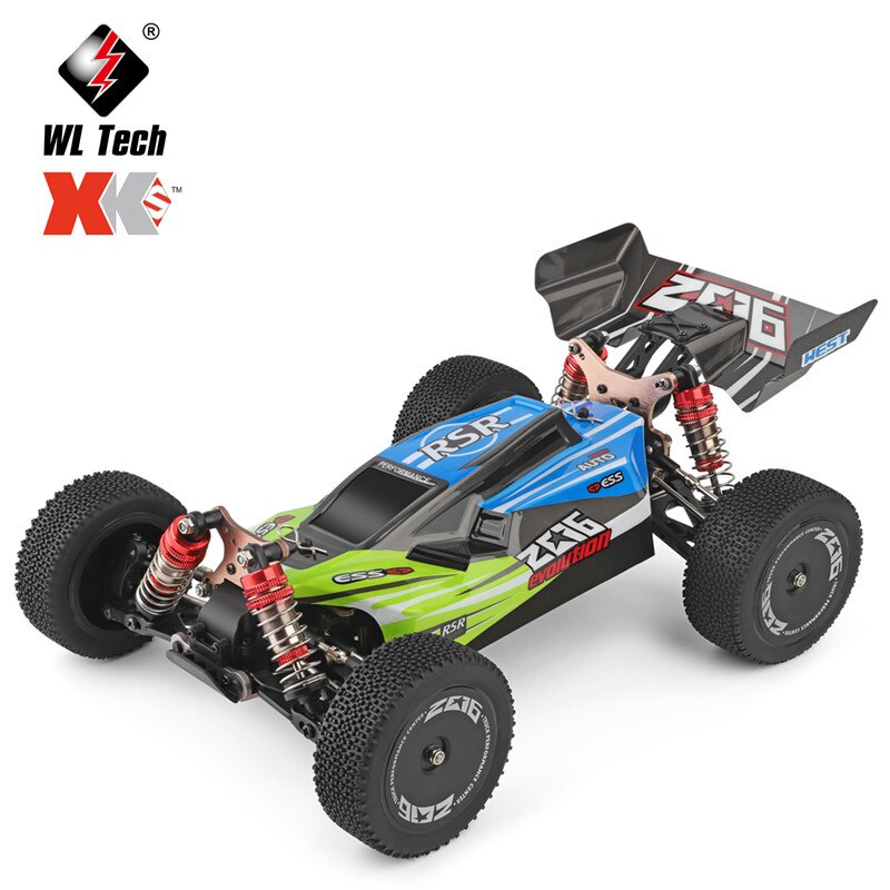 WLtoys 144001 A959 A959-B 1:14 Drifting Car High Speed Competition 70km/h 4WD Metal Chassis 2.4G Electric Off-Road Cars RC Toys