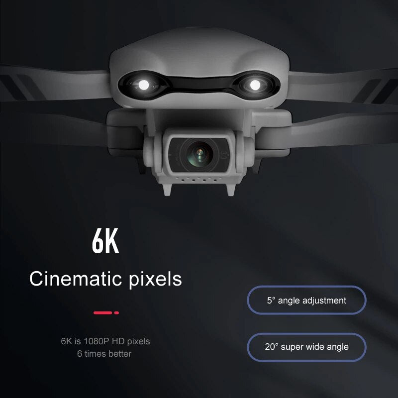 F10 Drone 4K HD Dual Camera GPS 5G WiFi Fold Quadcopter FPV Real-time Transmission RC Distance 2KM Professional Drones