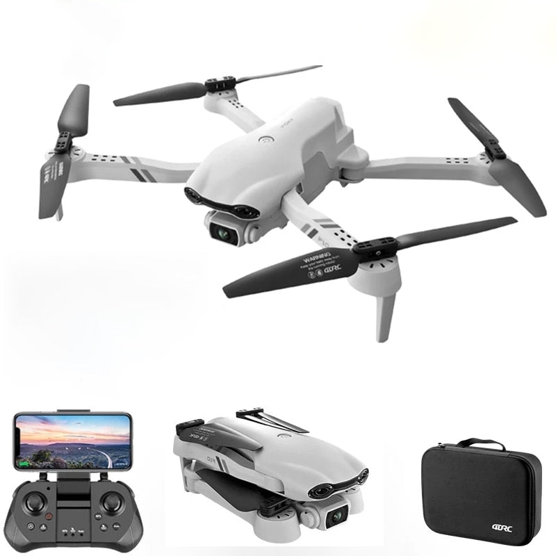 F10 Drone 4K HD Dual Camera GPS 5G WiFi Fold Quadcopter FPV Real-time Transmission RC Distance 2KM Professional Drones