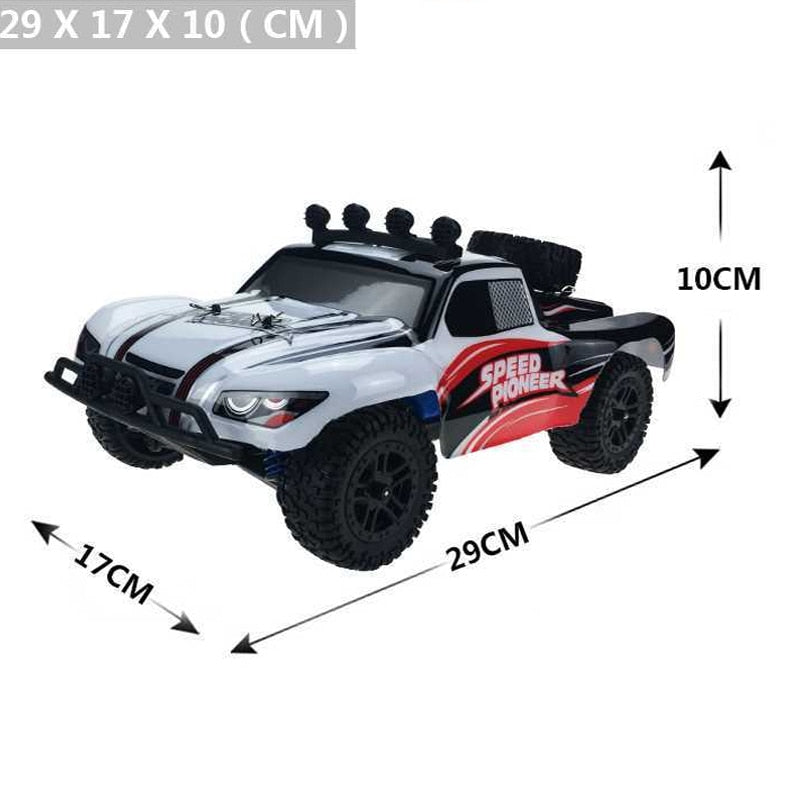 Toy RC Remote Control Car 4WD 45km/h Full Proportion High Speed Drift Monster Truck Buggy Off-Road Electronic Toy Christmas Gift