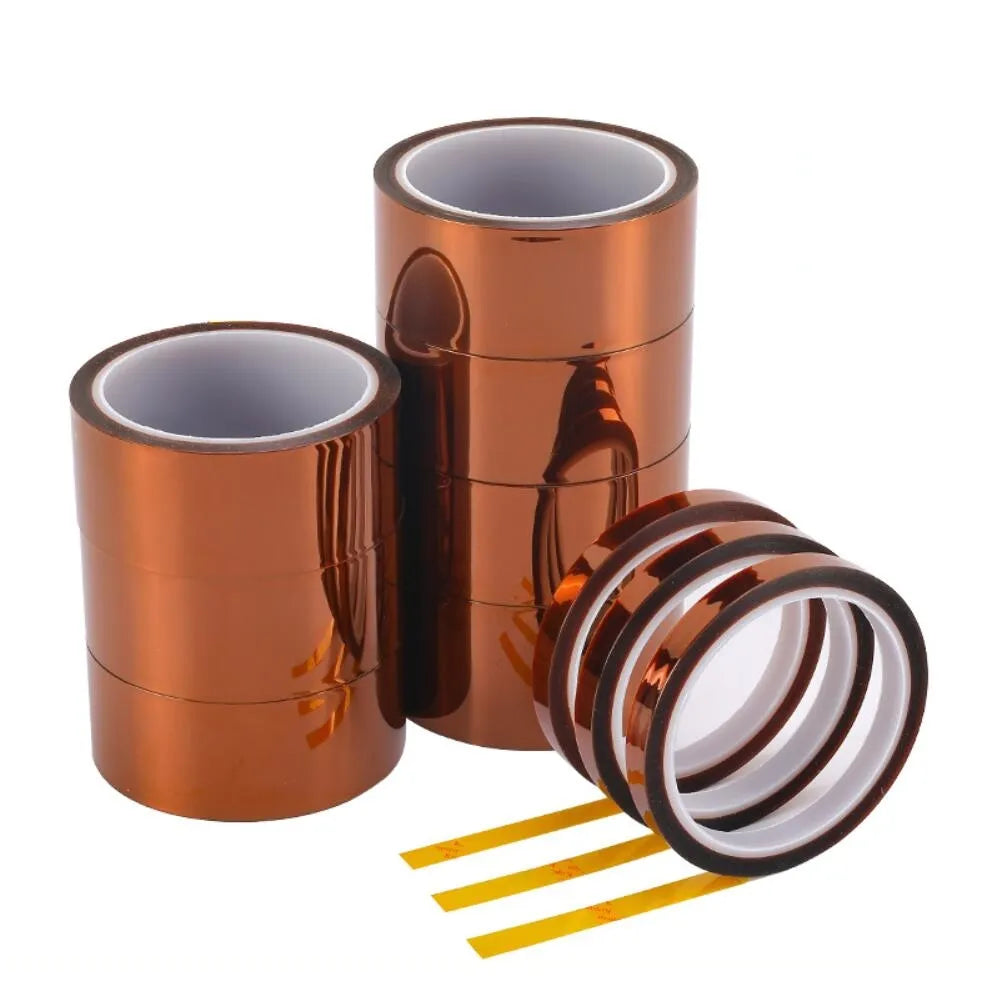 3D Printer Parts High Temperature Resistant Heat BGA Kapton Polyimide Insulating Thermal Insulation Adhesive Tape