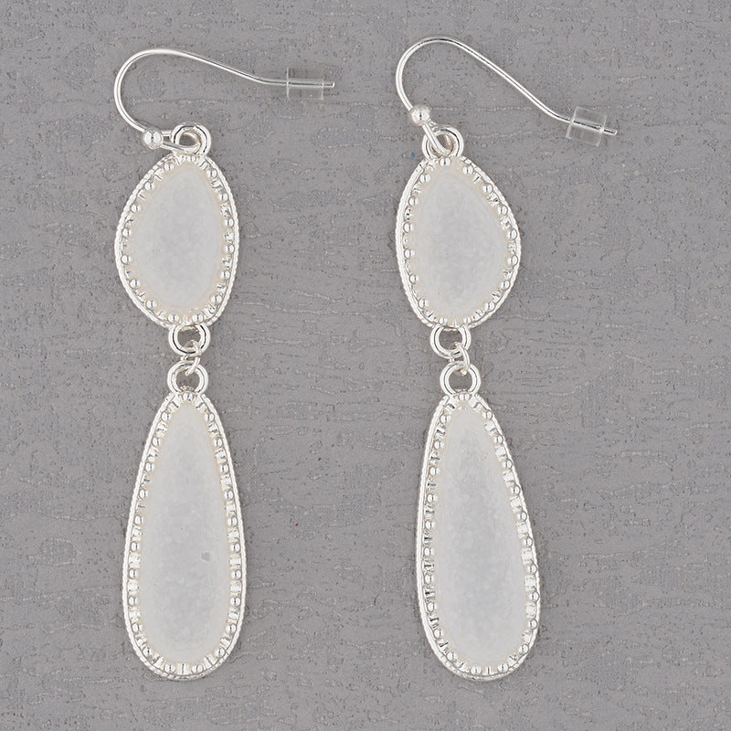 Sweet Personality Irregular Long Water Drops Earrings