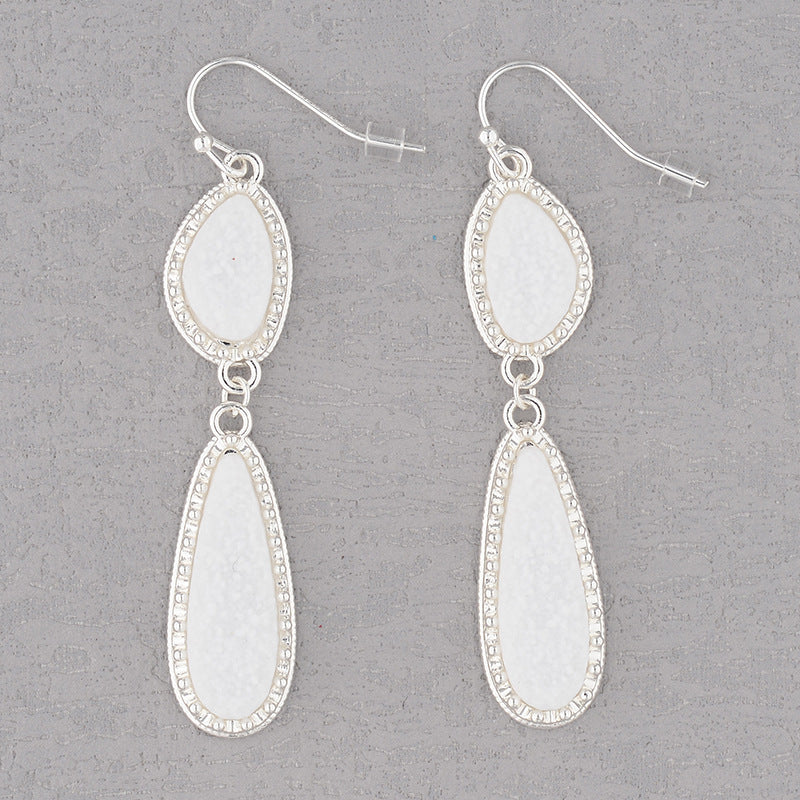 Sweet Personality Irregular Long Water Drops Earrings