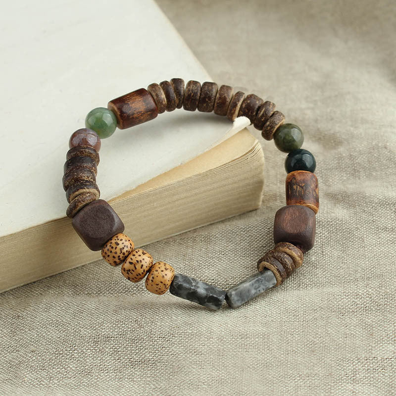 Beaded Bracelet Crafts Personality Natural Stone