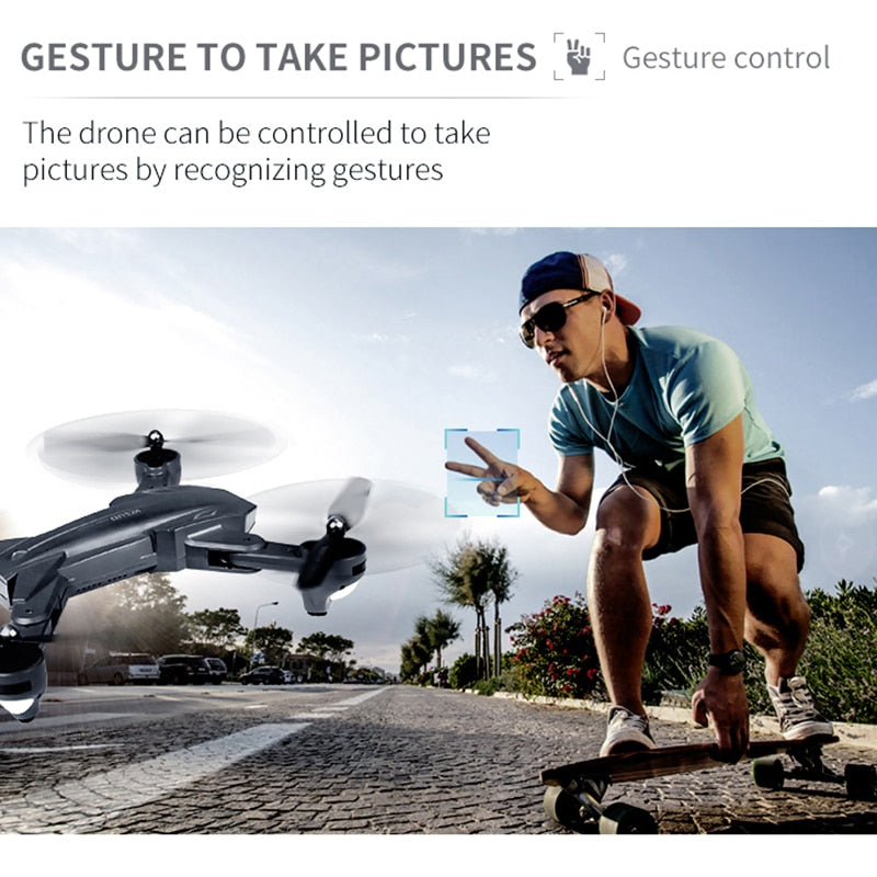 Visuo XS816 RC Drone 4K Professional With 50 Times Zoom WiFi FPV 4K Dual Camera Optical Flow Quadcopter Foldable Dron VS SG102