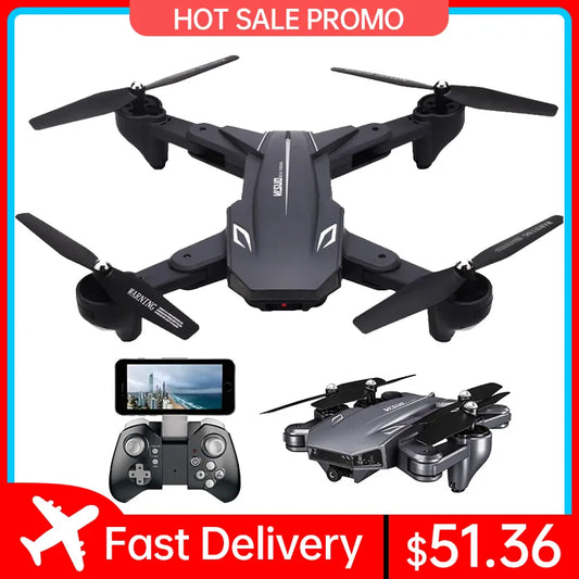 Visuo XS816 RC Drone 4K Professional With 50 Times Zoom WiFi FPV 4K Dual Camera Optical Flow Quadcopter Foldable Dron VS SG102