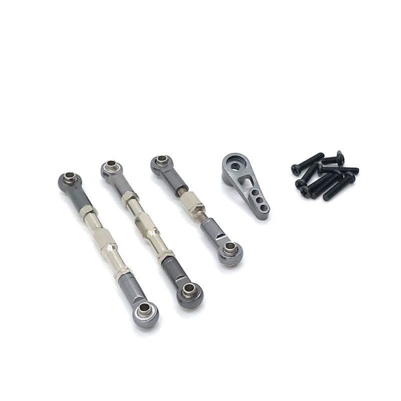 RC Car Metal Upgrade Adjustable Pull Rod Servo Arm