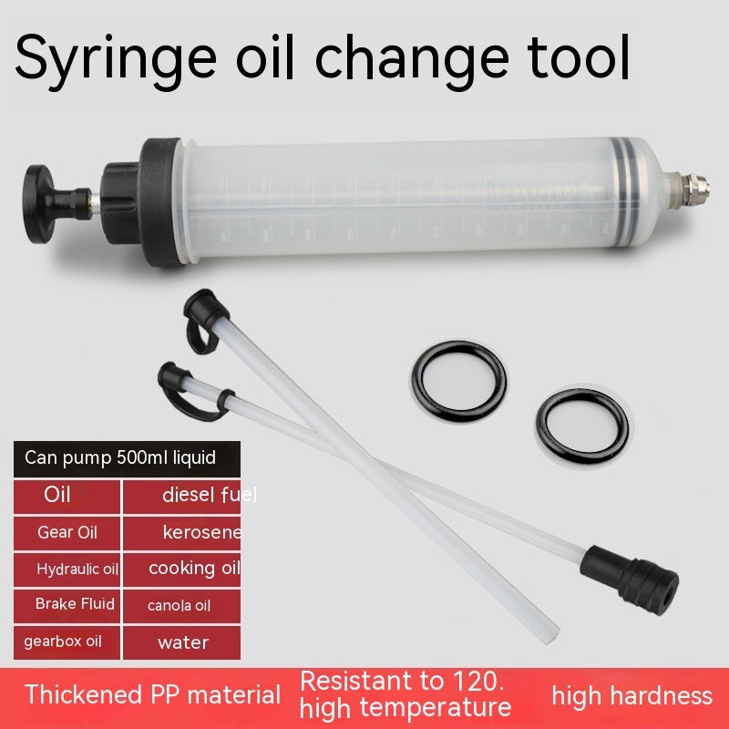 Syringe Suction And Injection Dual-purpose Oil Change Tool Manual Pumping Machine Tool